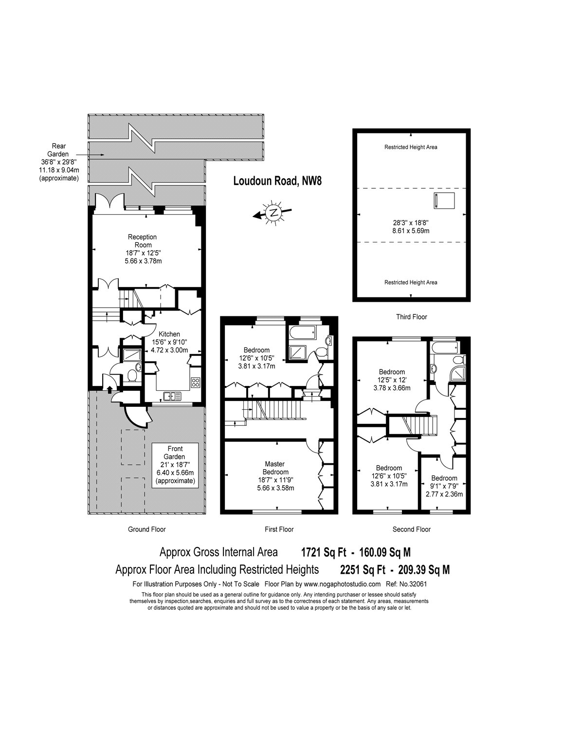 5 Bedrooms Semi-detached house to rent in Loudoun Road, St Johns Wood NW8