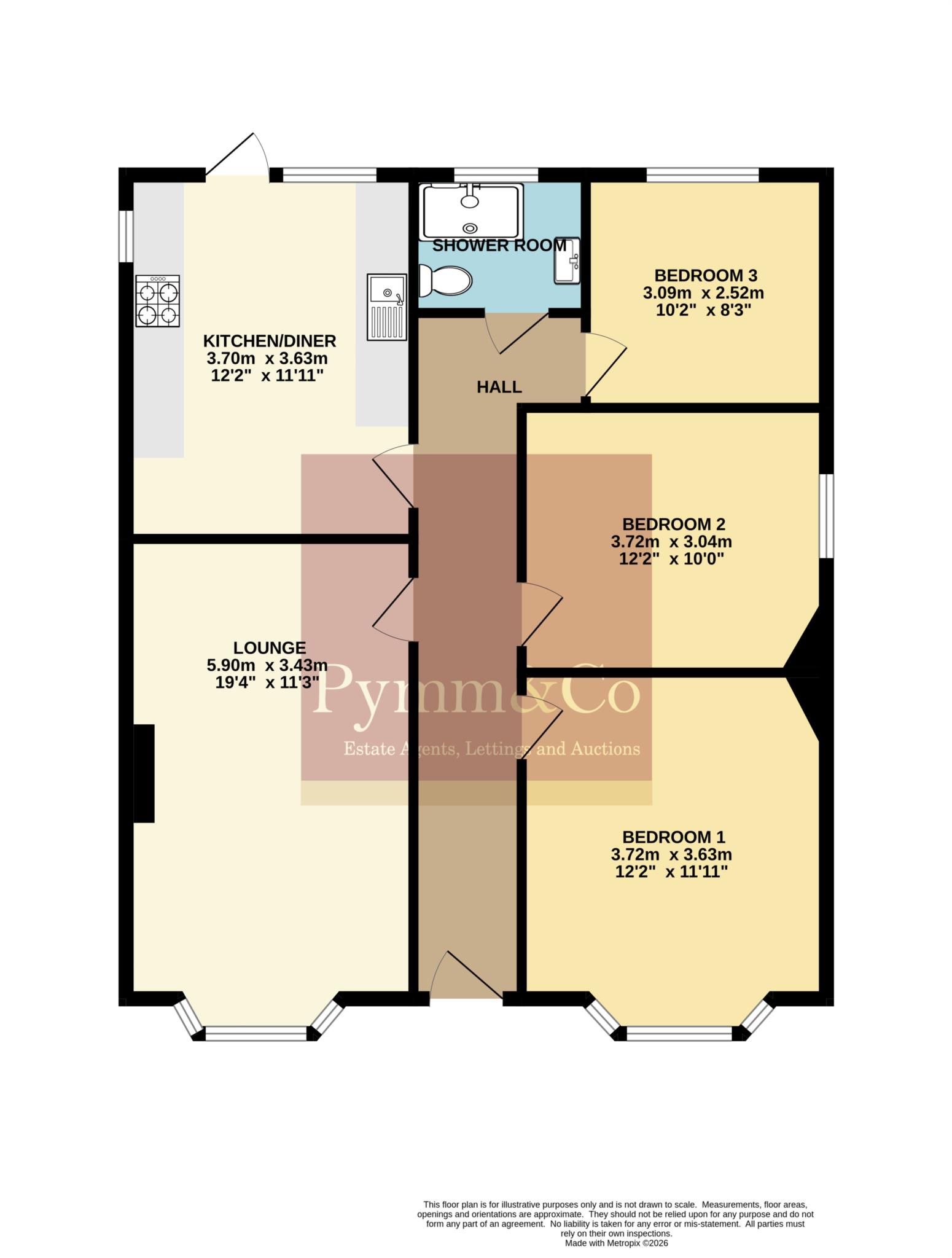115, North Walsham Road, Norwich floorplan