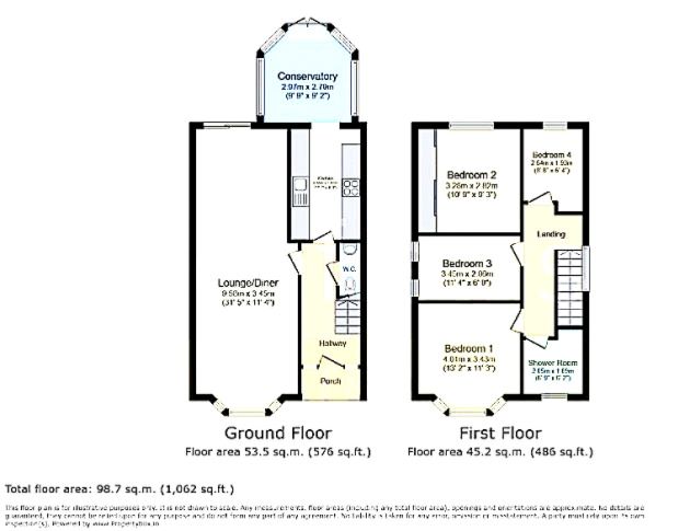 5, Somerley Road, Bournemouth floorplan