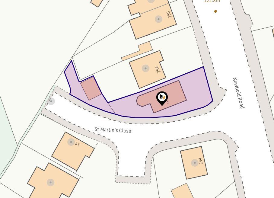 1, St. Martins Close, Chesterfield floorplan