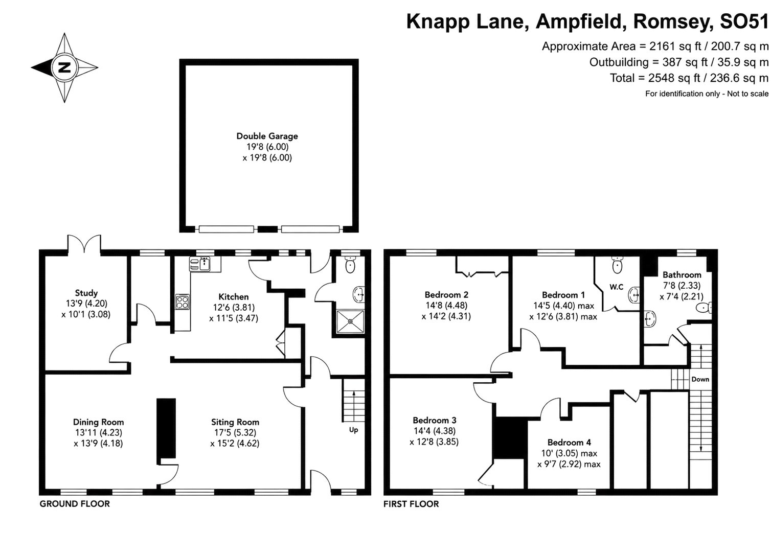 171, Knapp Lane, Romsey floorplan