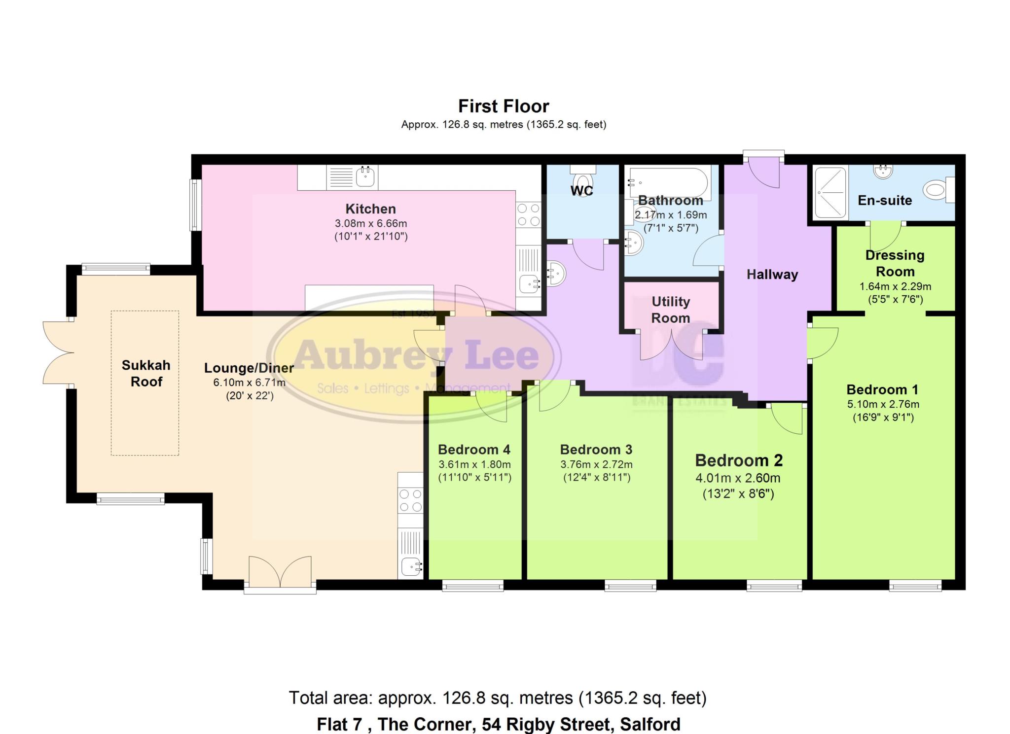 4 Bedrooms Flat for sale in Rigby Street, Salford M7