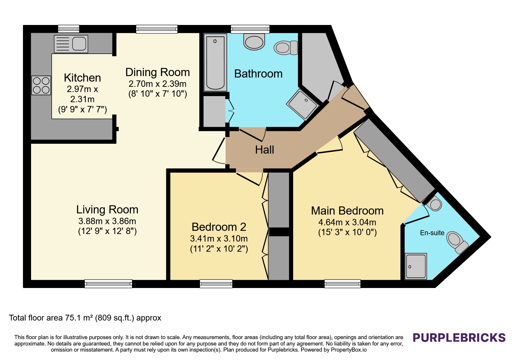 6, Birkdale Close, Swindon floorplan