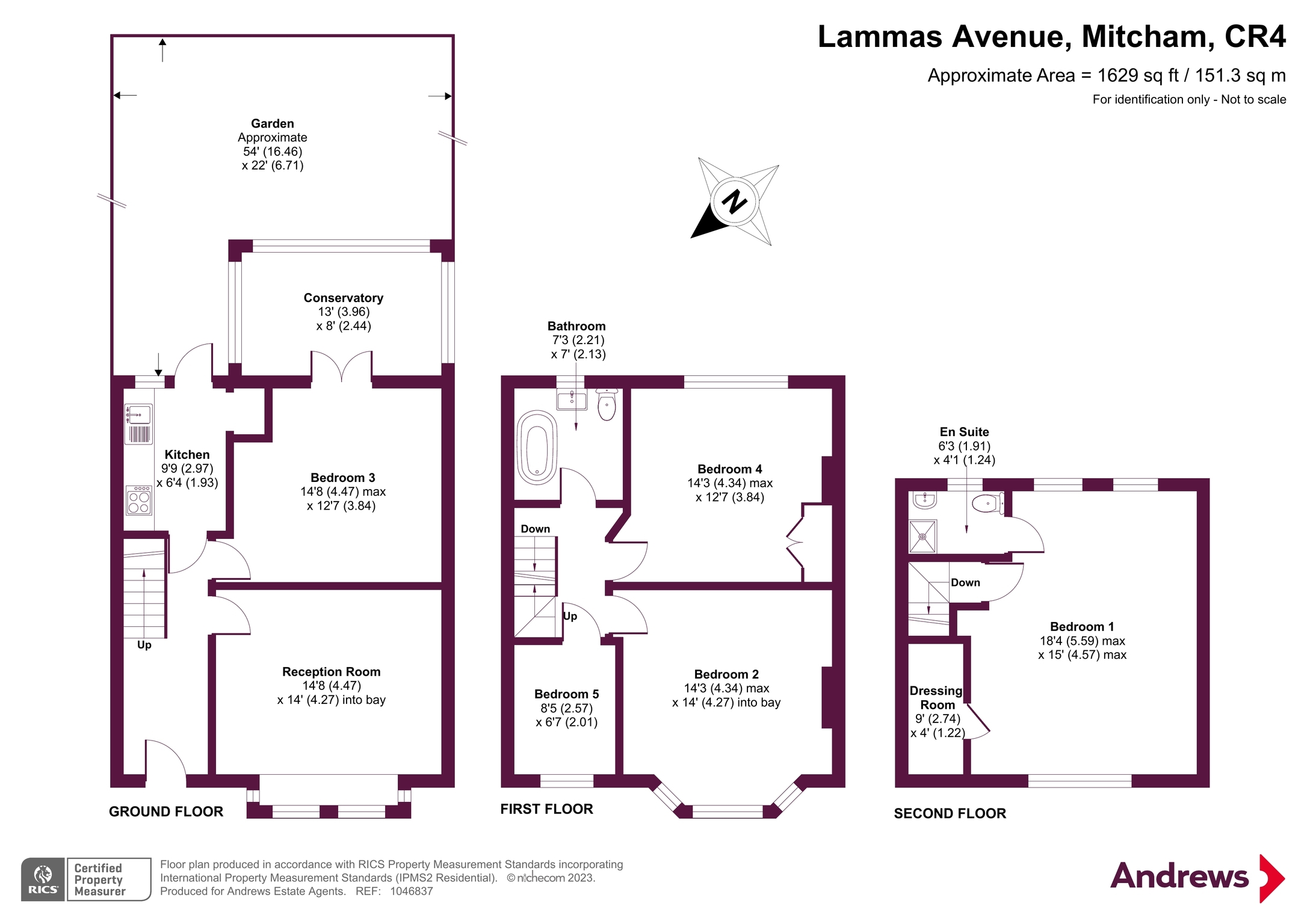 Lammas Avenue, Mitcham, CR4 floorplan