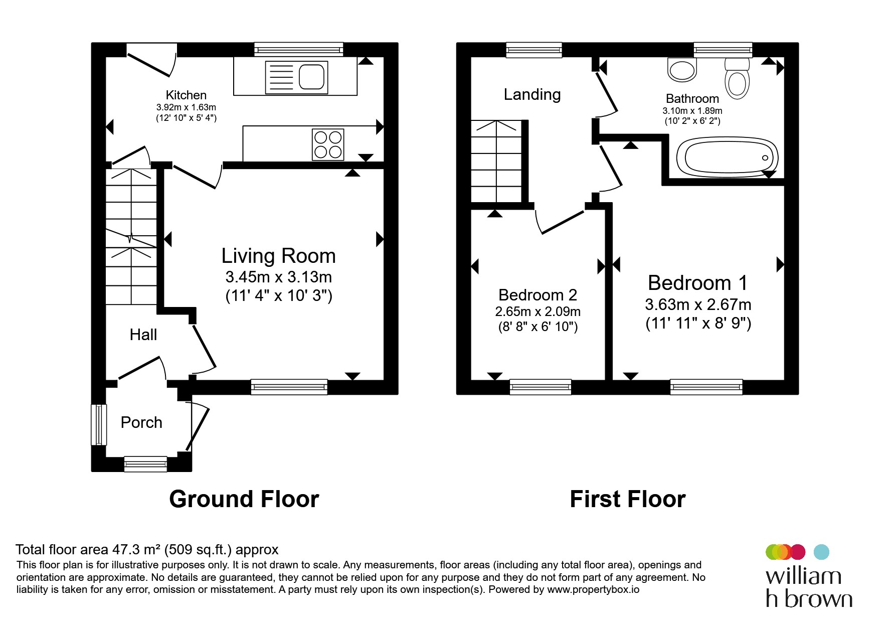 4, Boundary Terrace, Dewsbury floorplan