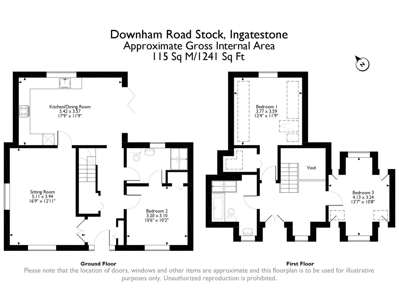 3 Bedrooms Detached house for sale in Downham Road, Stock, Ingatestone CM4