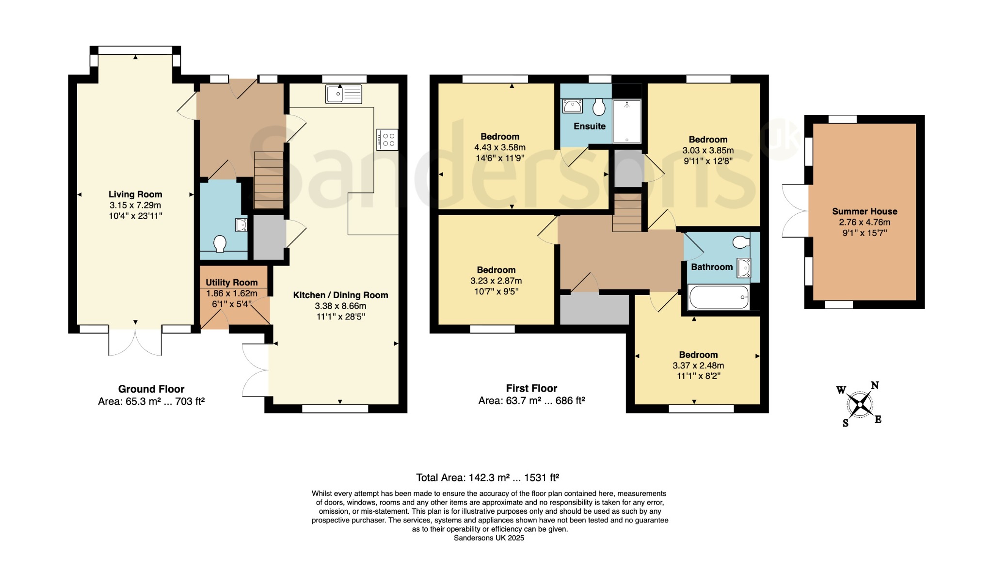 2 Hinxhill Road, Willesborough, Kent floorplan