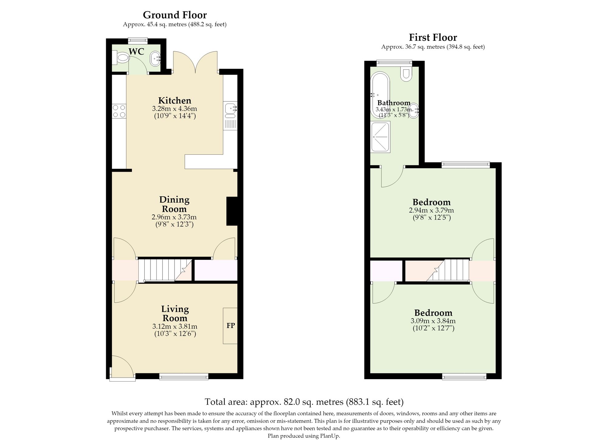95 York Street, Norwich floorplan
