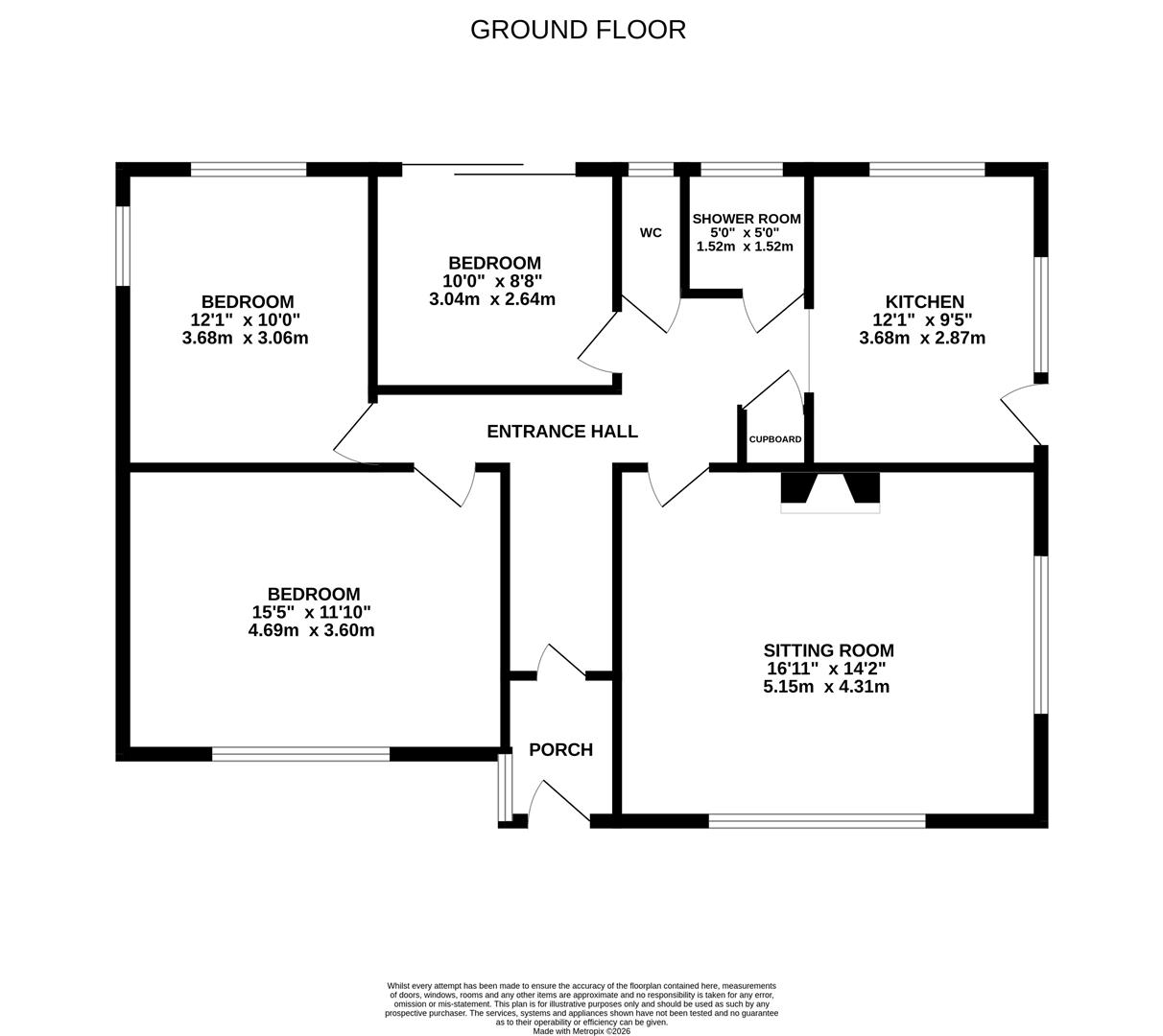 48, Fern Road, St. Leonards-On-Sea floorplan