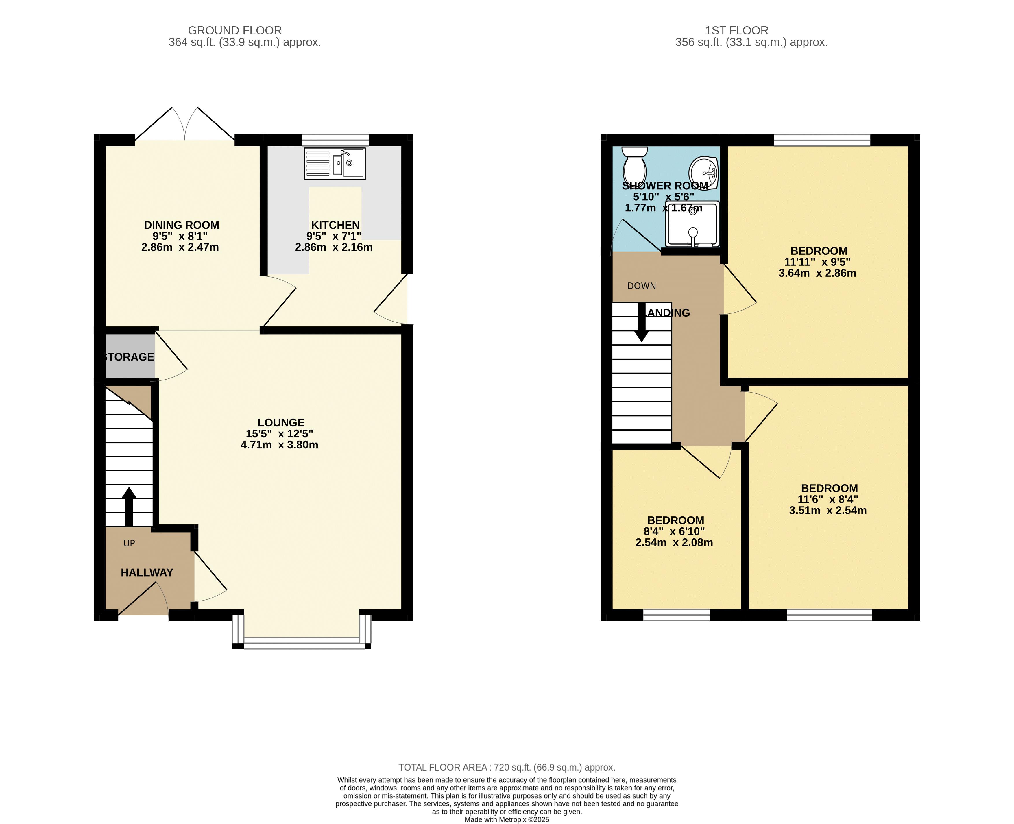 11, Viking Close, Immingham floorplan
