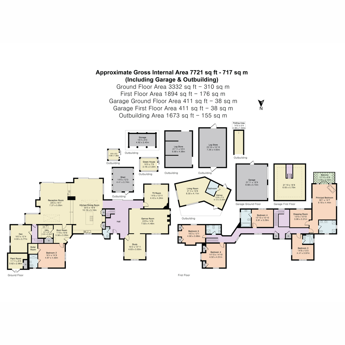 Thunderdell, Ringshall Road, Berkhamsted floorplan