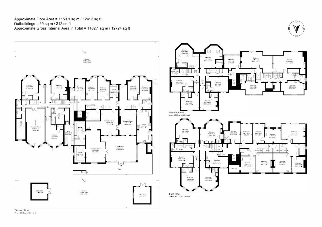 Catherine Lodge, 36-42, Woodside Park Road, London floorplan
