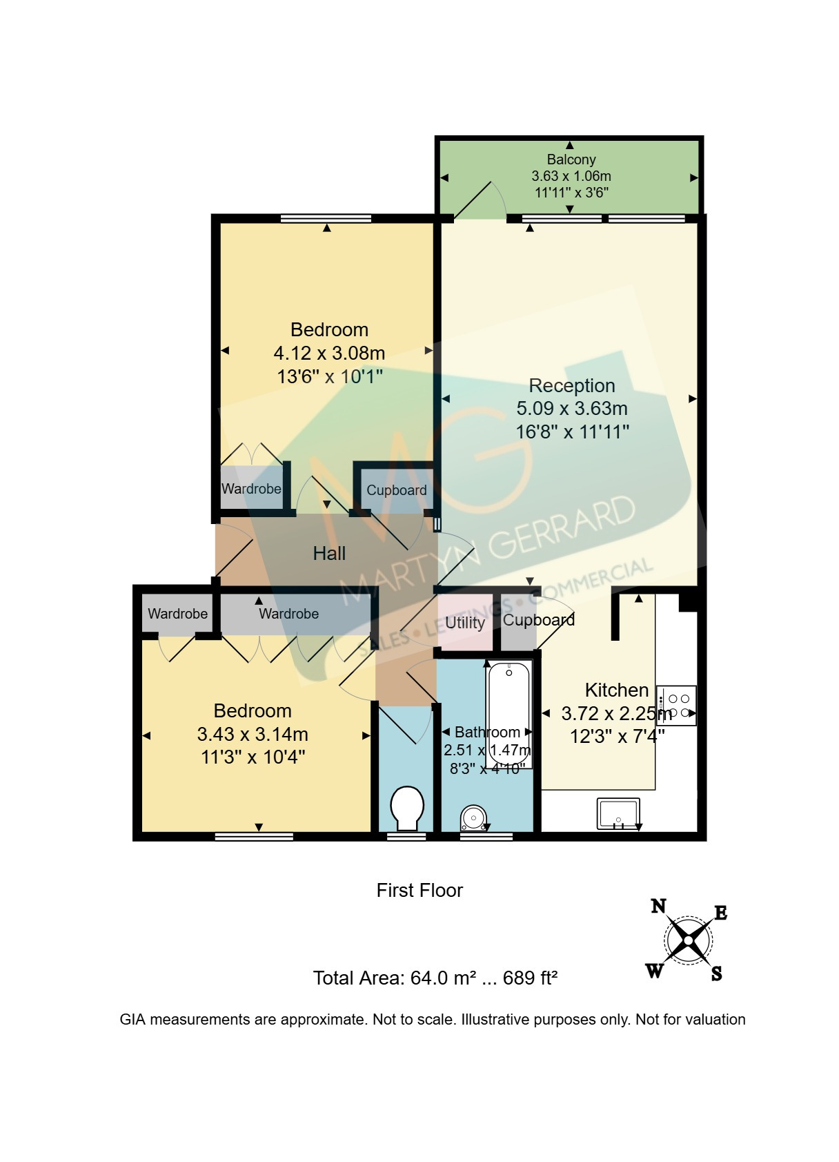 16, Cedar Drive, East Finchley floorplan