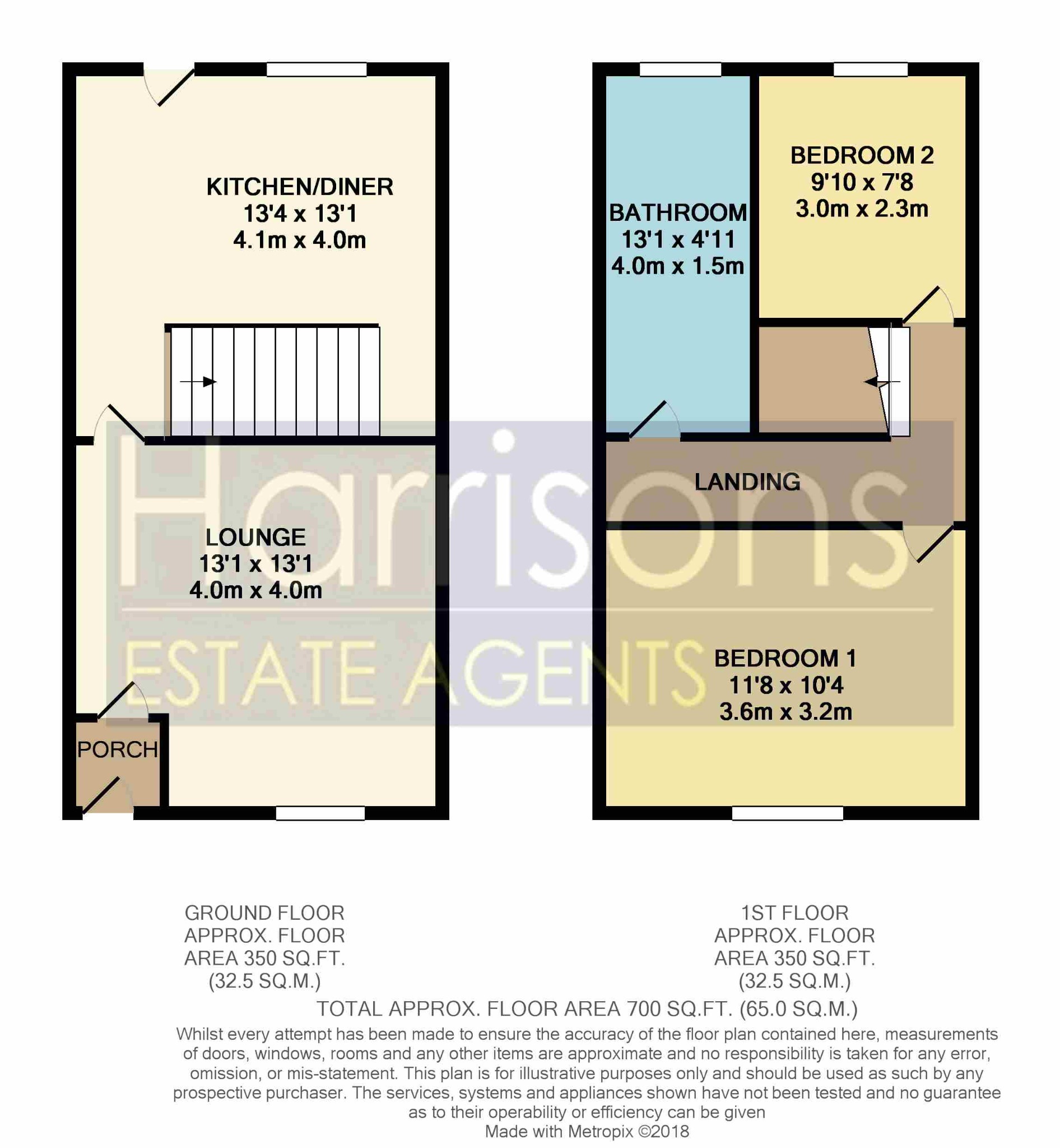 20, South View Street, Bolton floorplan