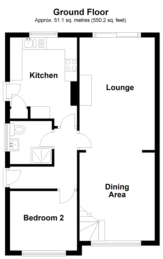 2 Bedrooms Bungalow for sale in Flaxman Drive, Maidstone, Kent ME16