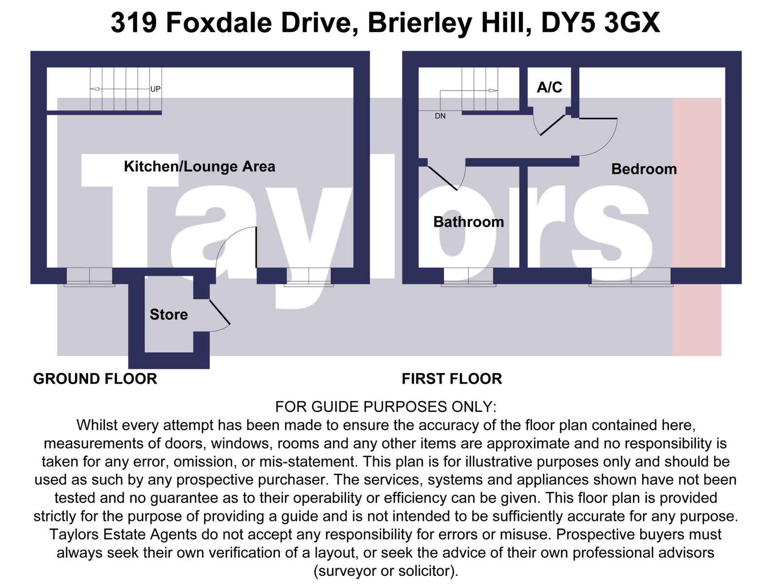 319, Foxdale Drive, Brierley Hill floorplan
