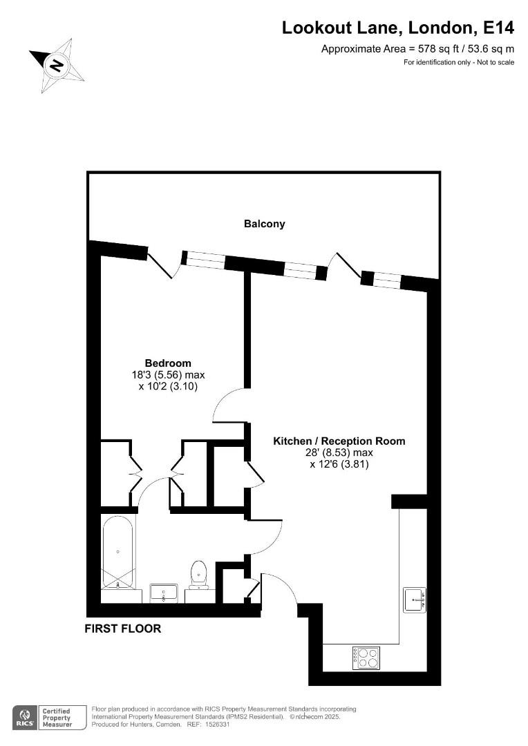 96 Lookout Lane, London floorplan