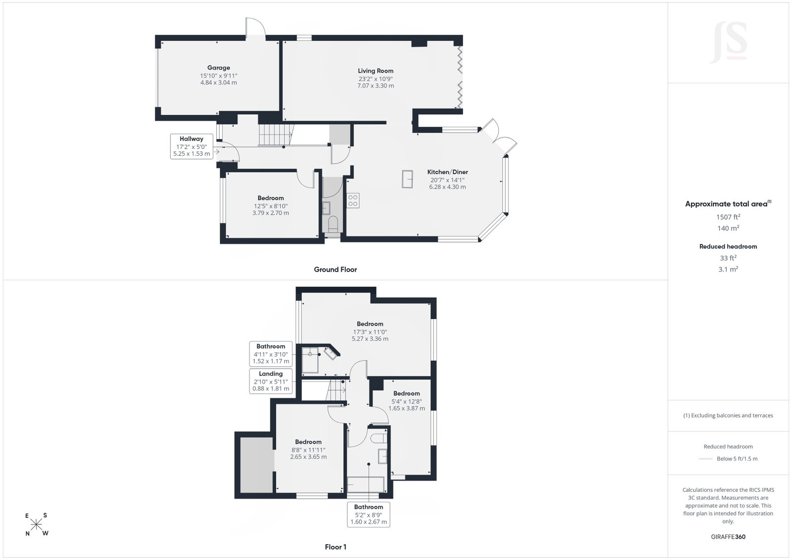 2, St. Helens Crescent, Hove floorplan