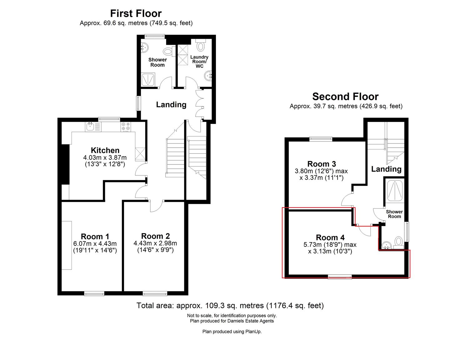 Room 4, 27c, Alma Road, St Albans floorplan