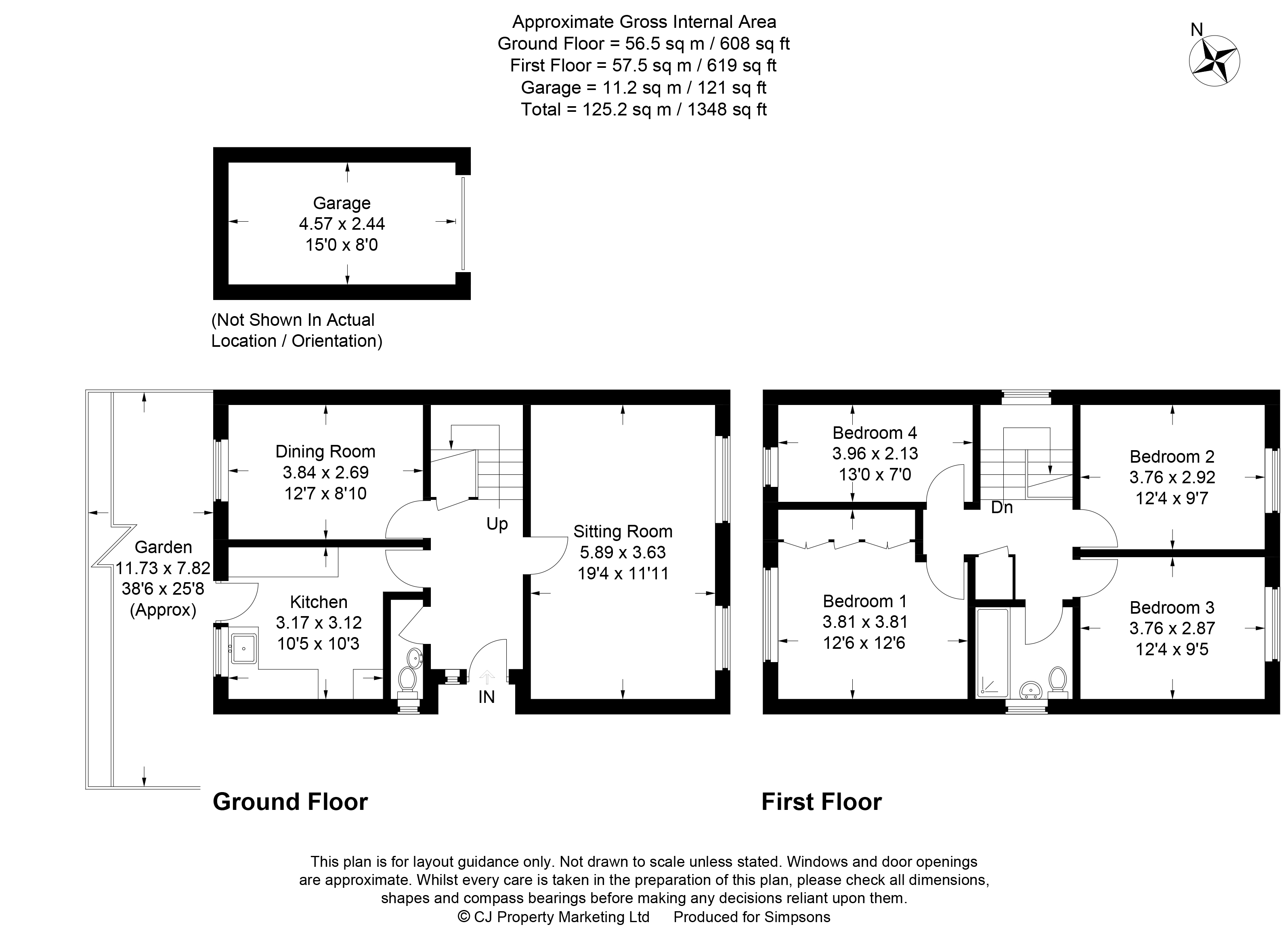 4 Bedrooms Detached house for sale in Penn Close, Abingdon OX14