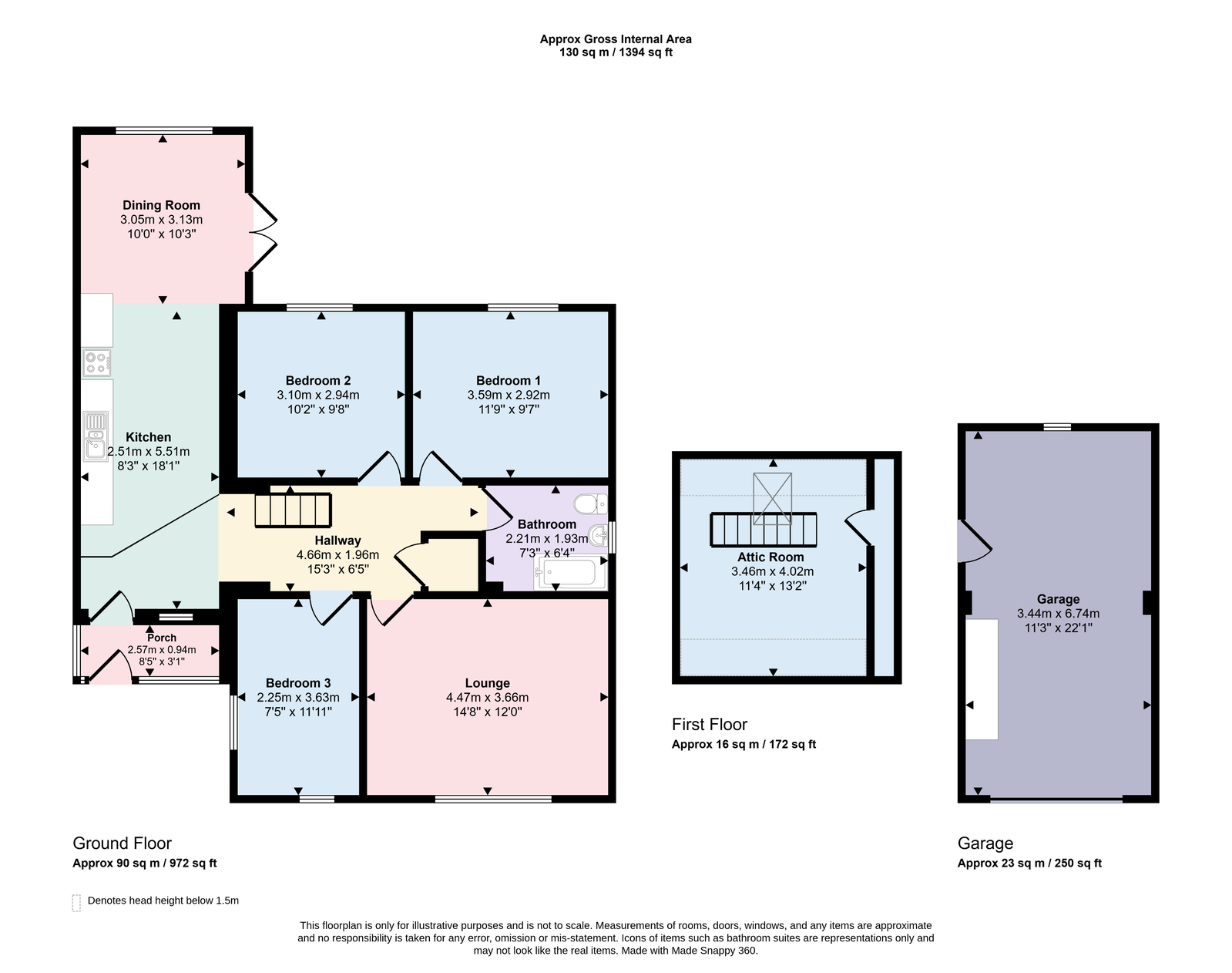 29, Mill Street, Frizington floorplan
