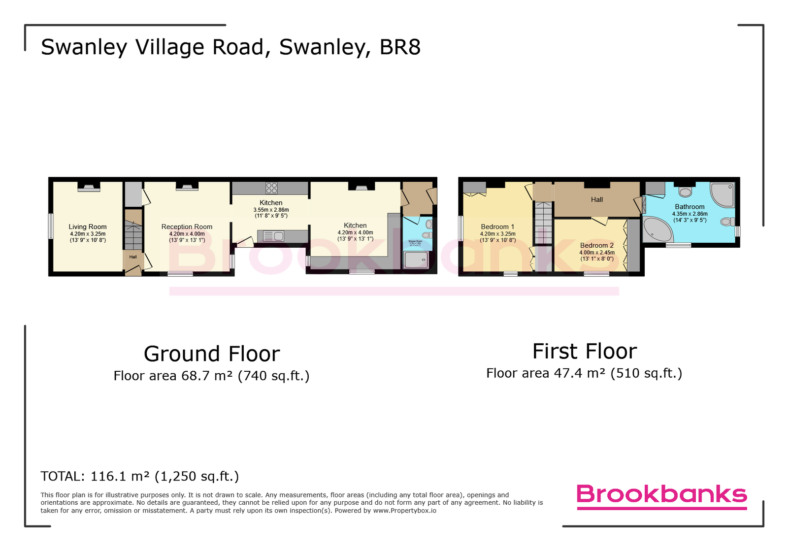 Forge House, Swanley Village Road, Swanley floorplan