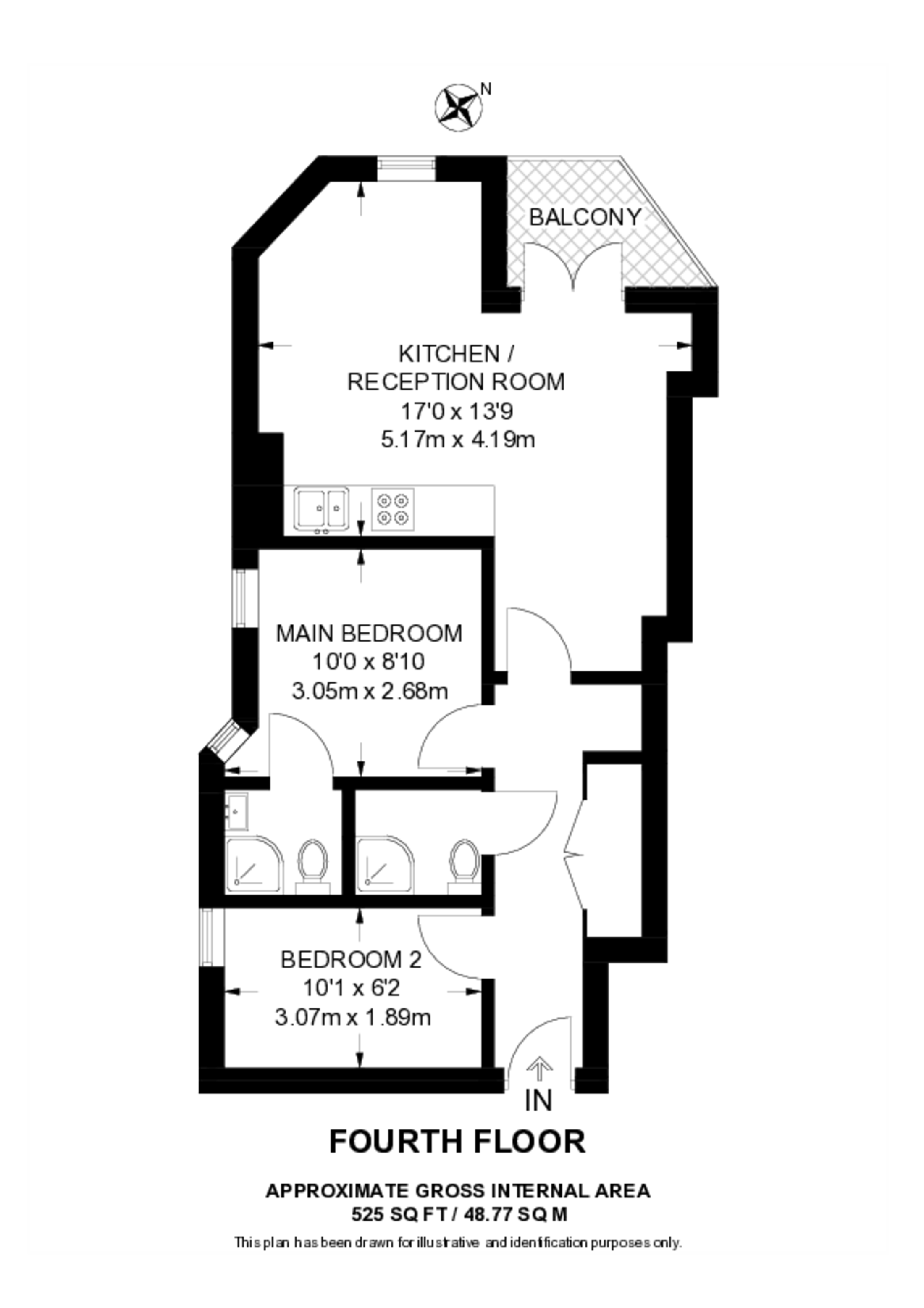 Clive Court, Little Venice floorplan