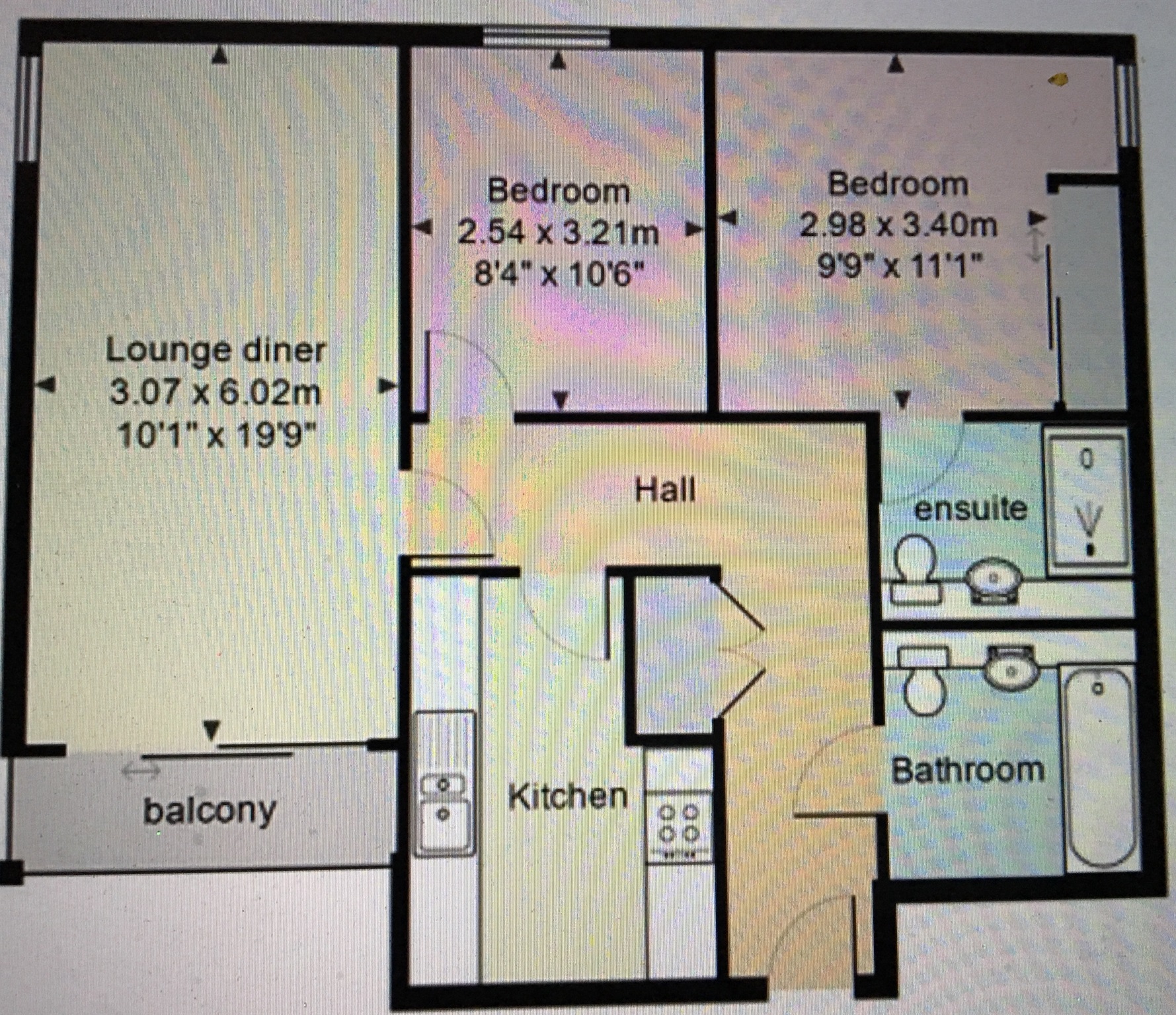 2 Bedrooms Flat for sale in Ferry Court, Cardiff CF11