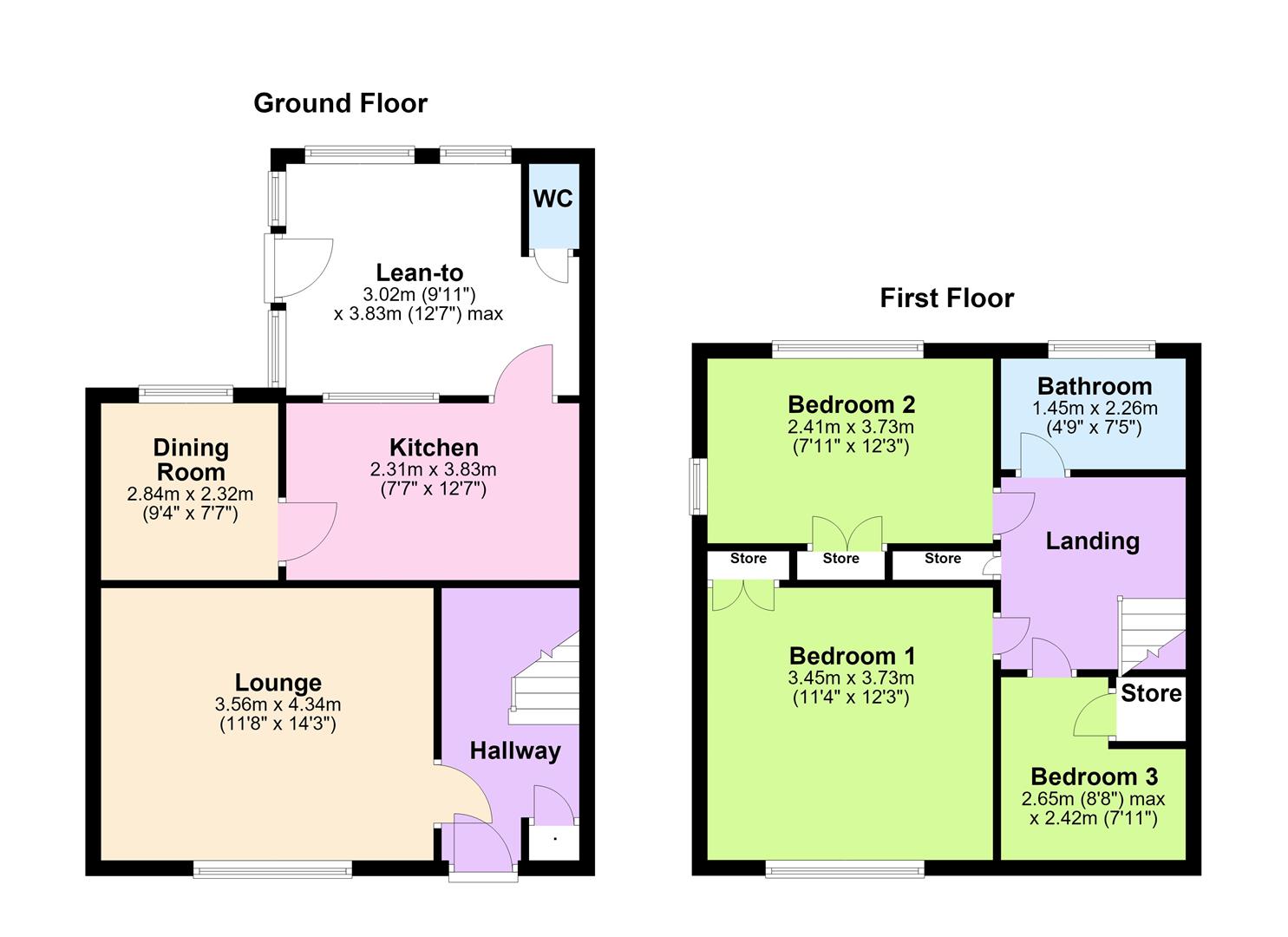 162, Outmore Road, Birmingham floorplan