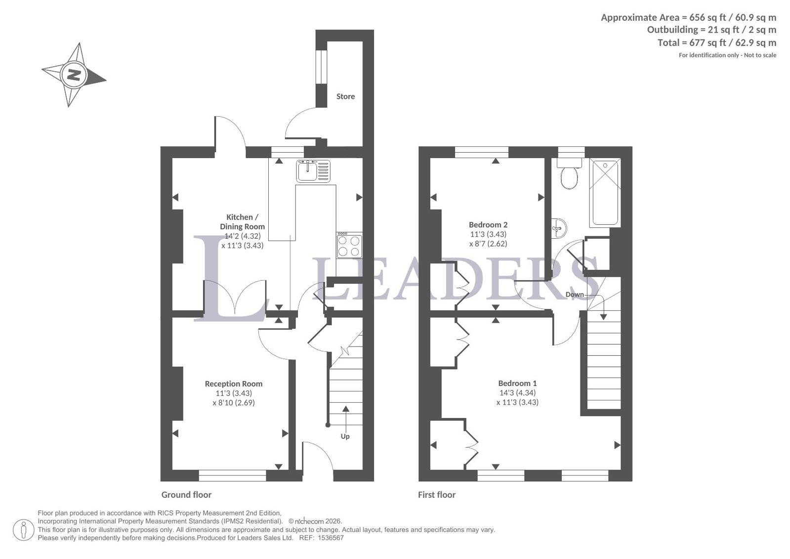 Sydney Road, East Sussex floorplan