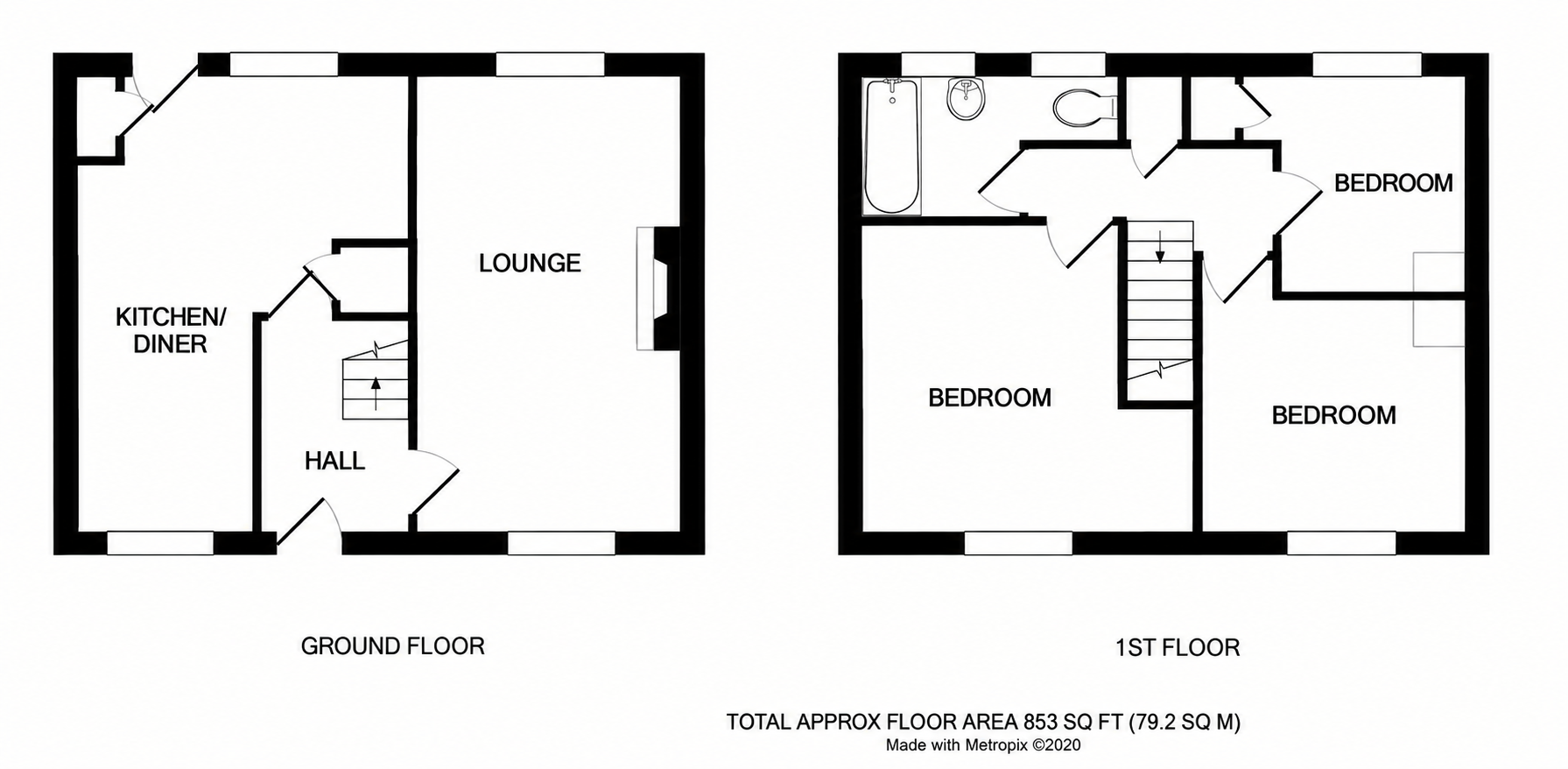 Lancaster Place, Kenilworth floorplan