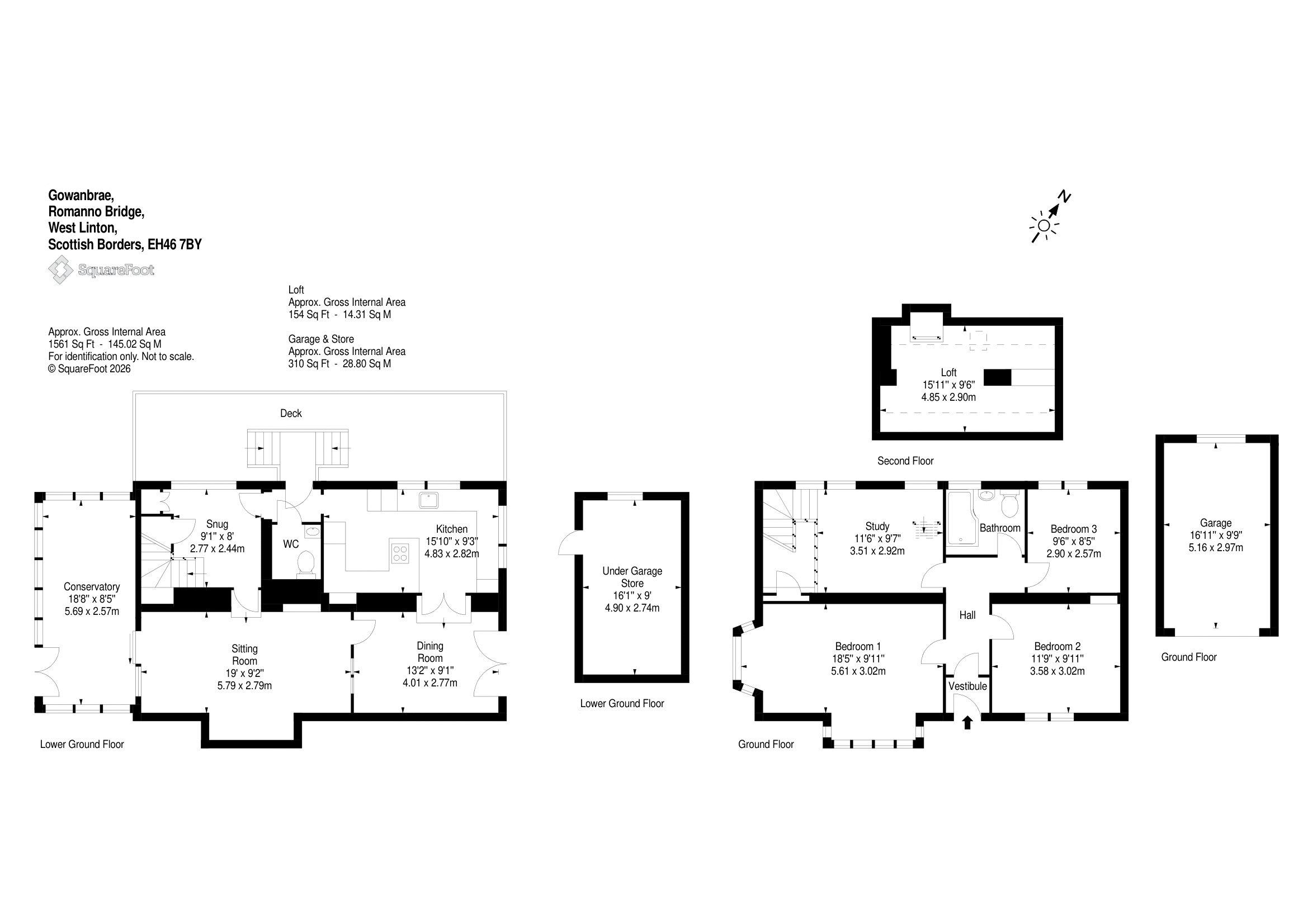 Gowanbrae, West Linton floorplan
