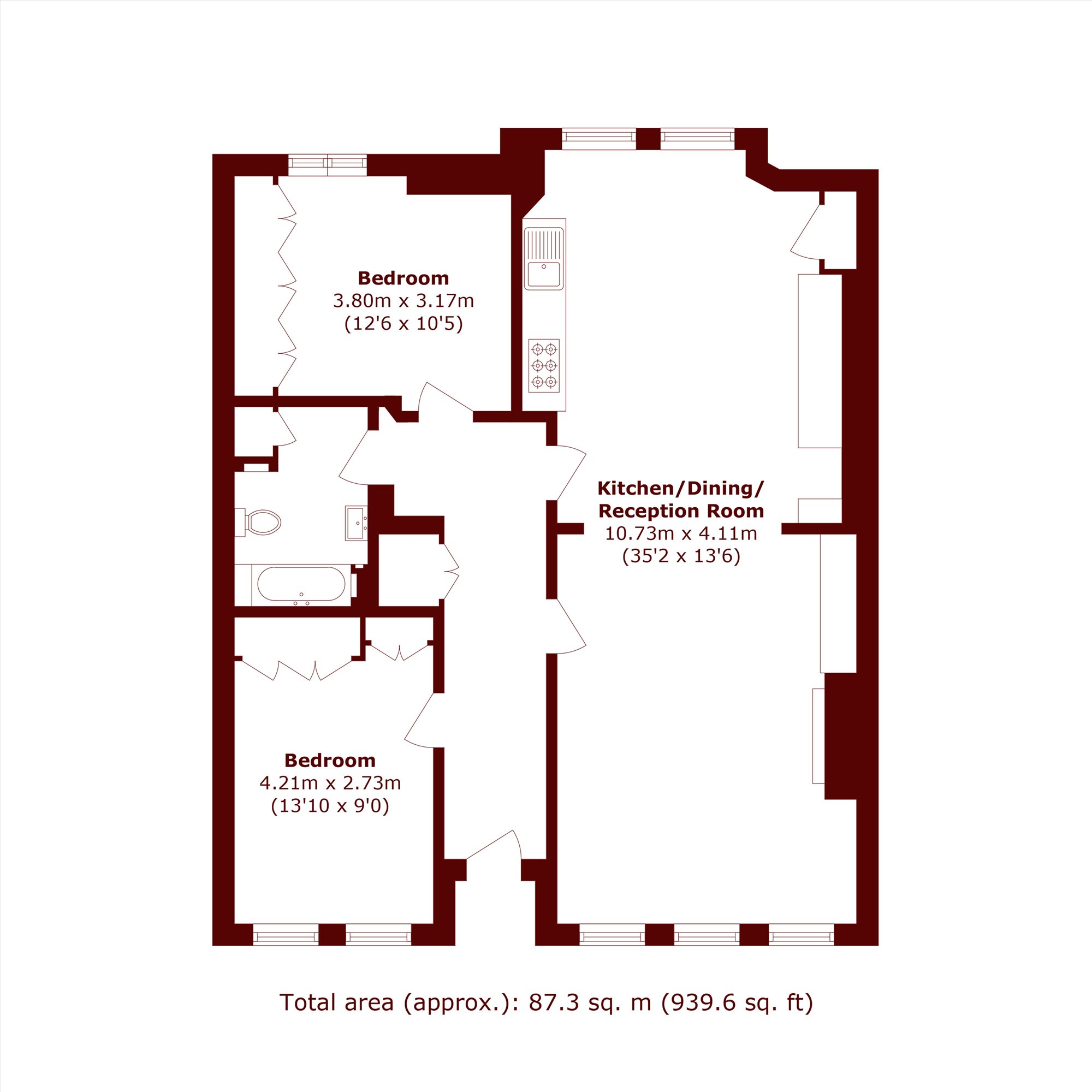 Brondesbury Road, London floorplan