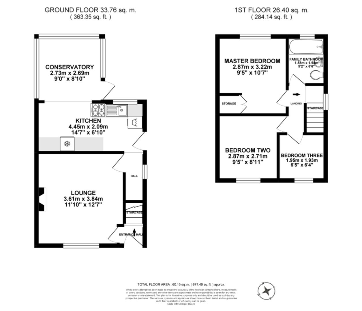 Old Hall Drive, Bamber Bridge, Preston PR5, 3 bedroom semidetached