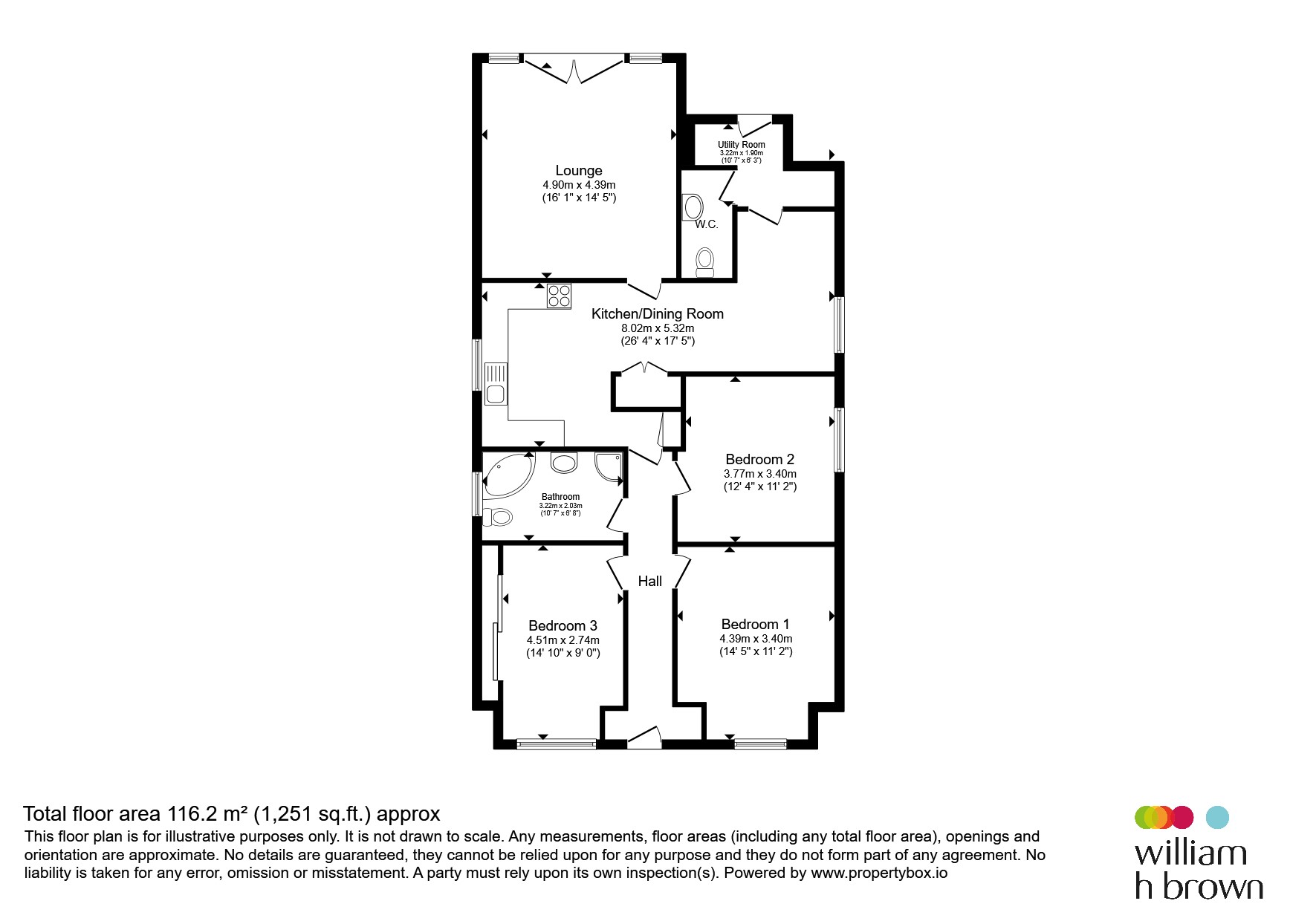 70, Hull Road, Beverley floorplan