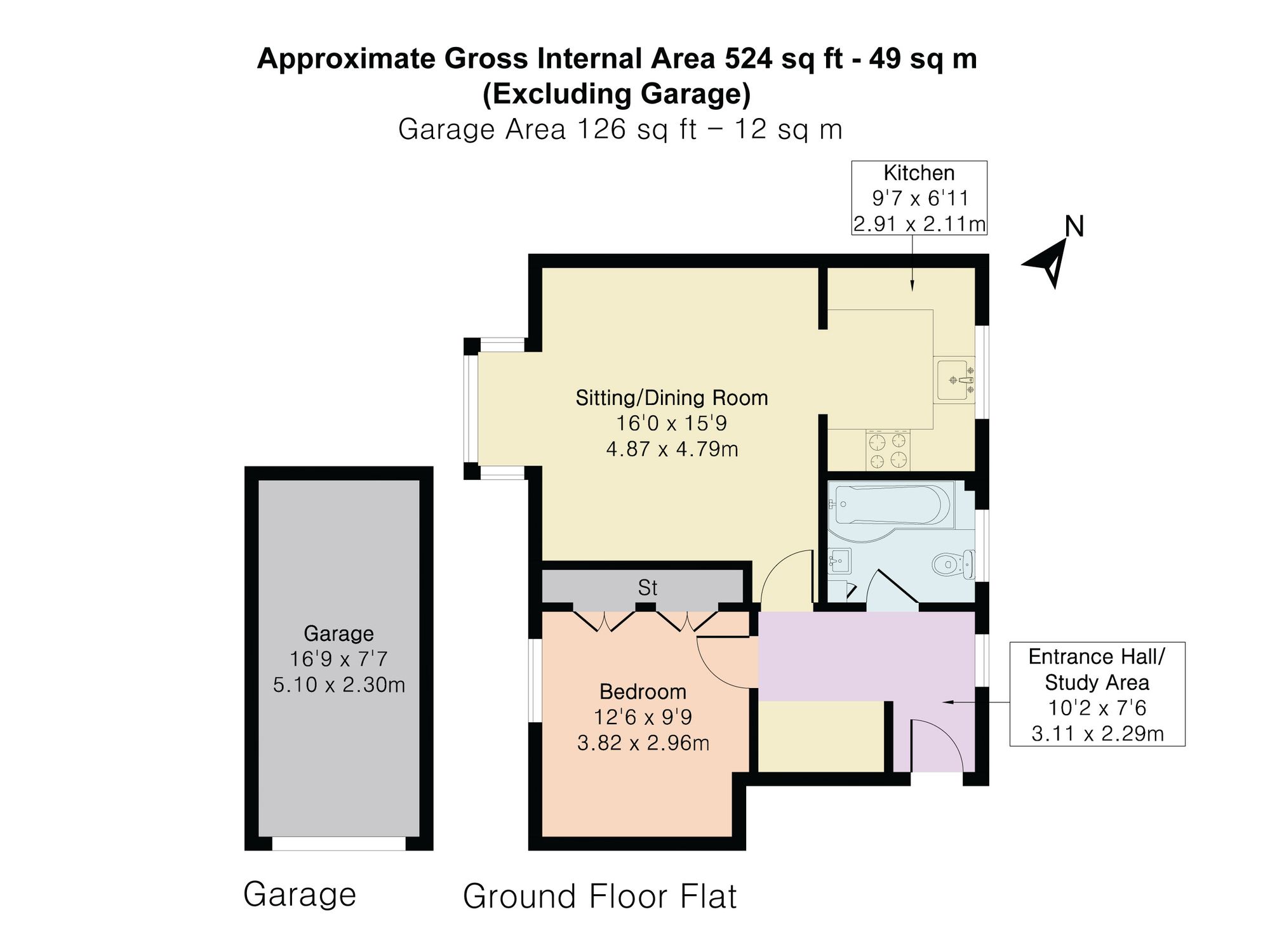 49 Brook Street, Watlington floorplan