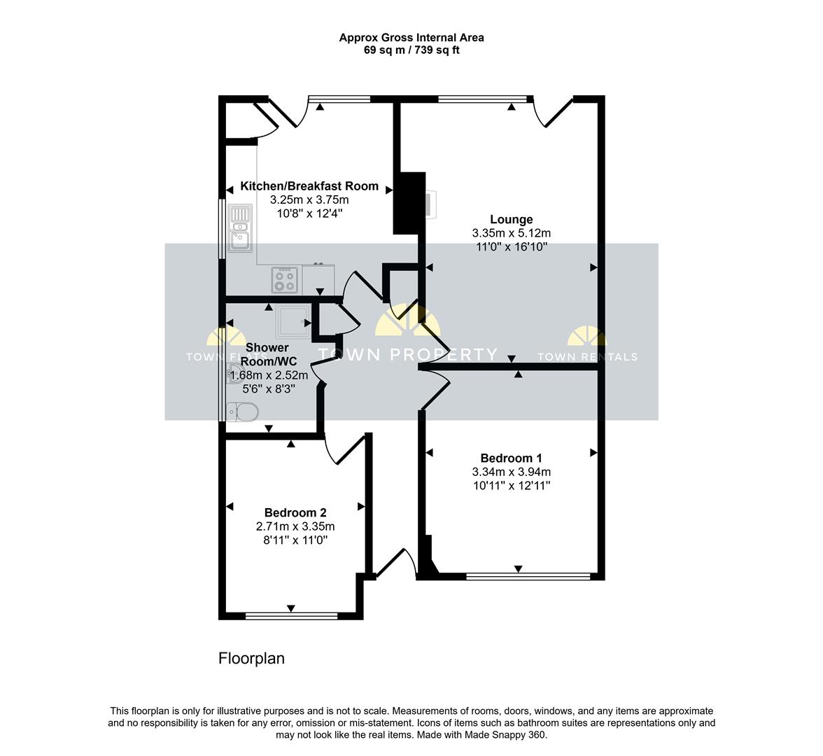 24, Dene Drive, Eastbourne floorplan