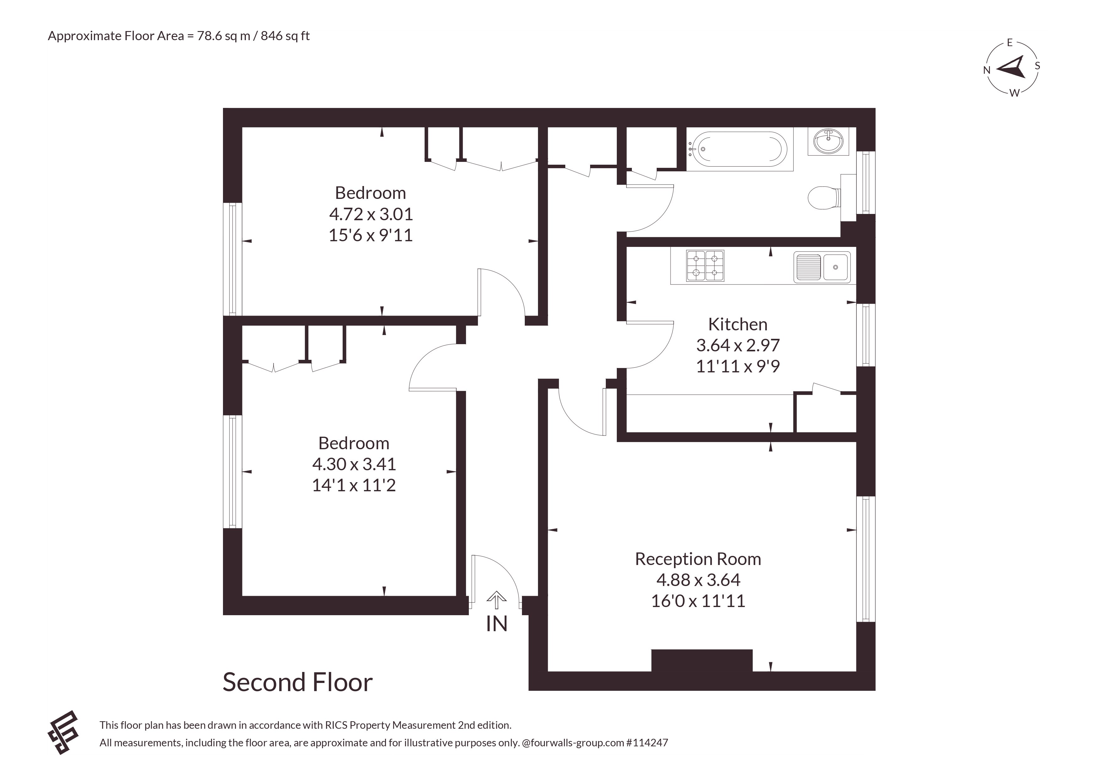 15, Hermitage Parade, Ascot floorplan