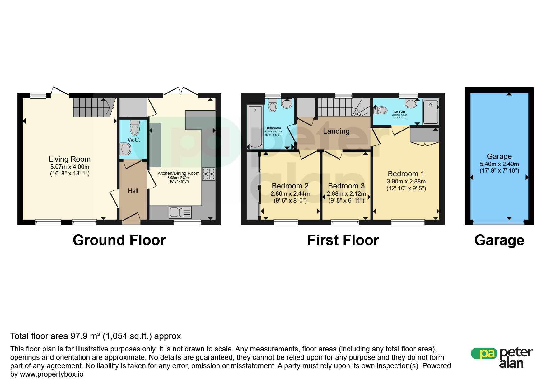 15, Llys Clarence, Aberdare floorplan