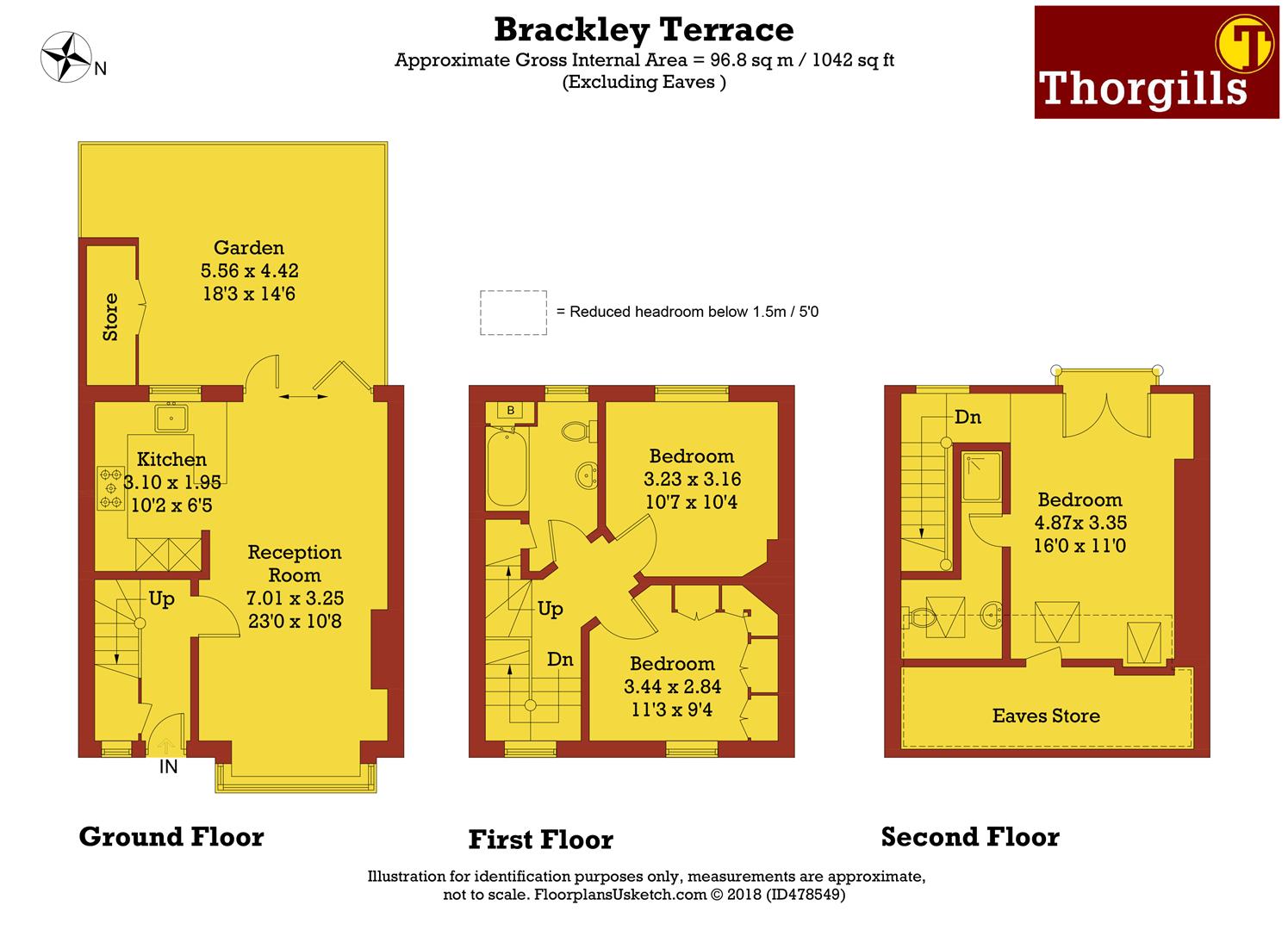 3 Bedrooms Terraced house to rent in Brackley Terrace, London W4