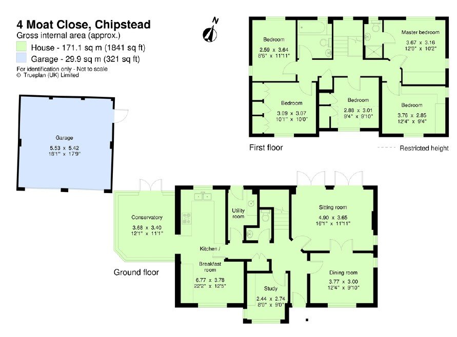 Moat Close, Sevenoaks floorplan