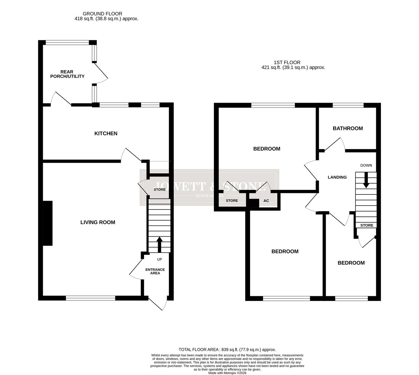 Hebden Close, Leicester floorplan