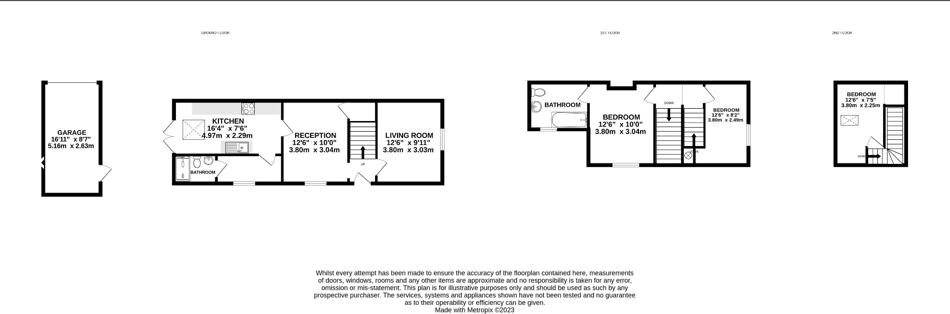 1, The Green, Farnham floorplan