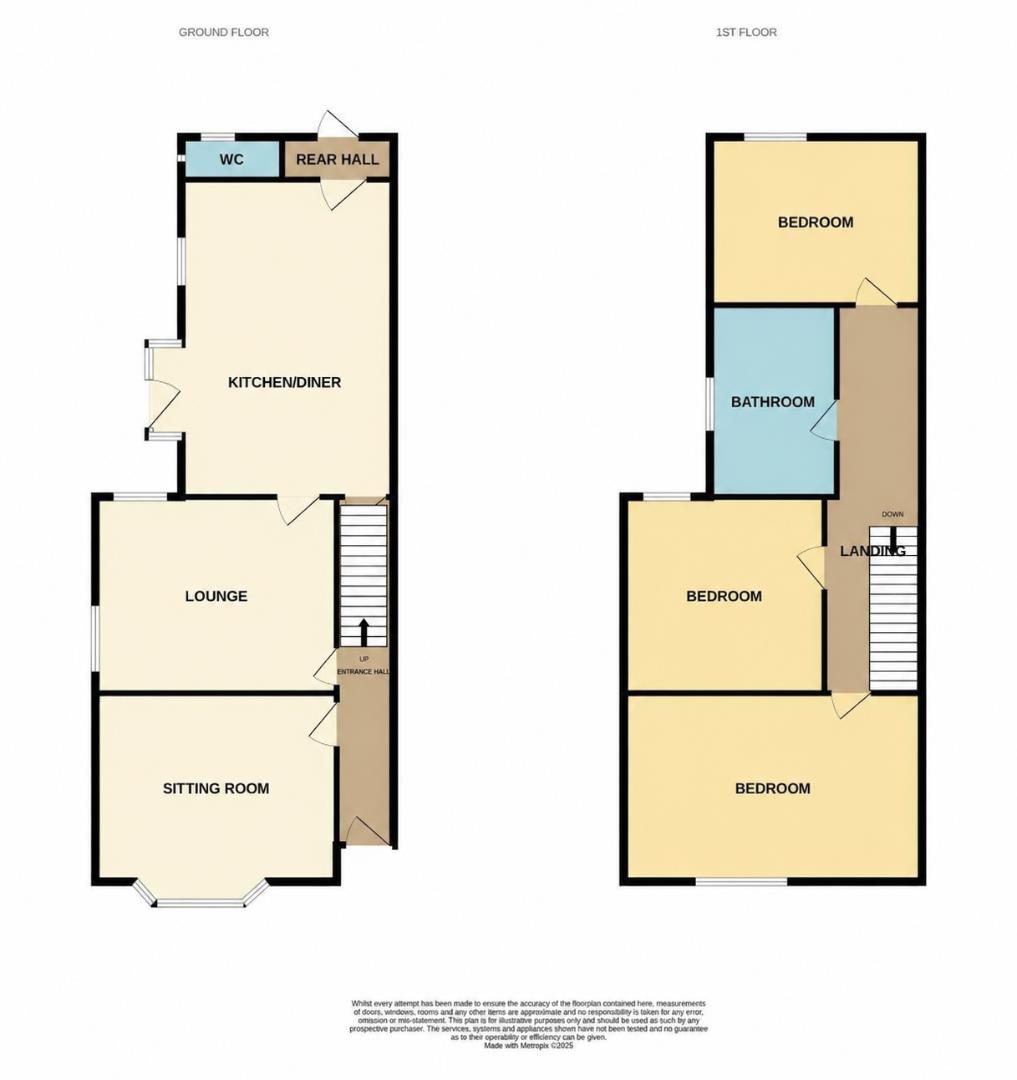 185, Weaver Street, Winsford floorplan