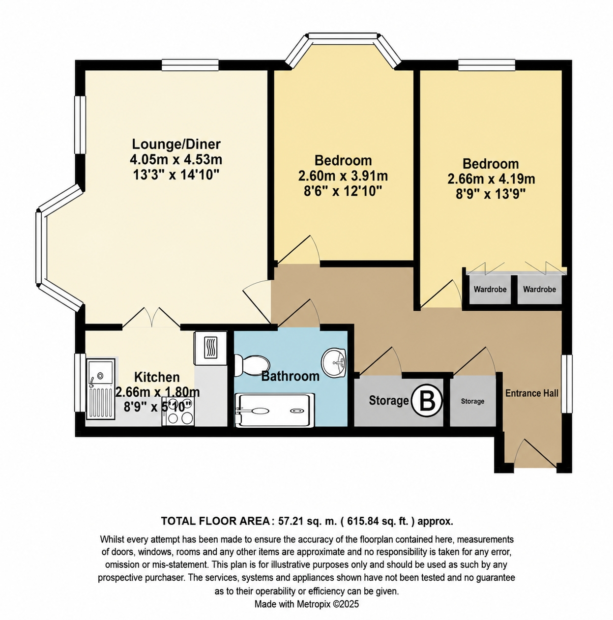 Flat 17, Taplin Court,, Albion Road, Kent floorplan
