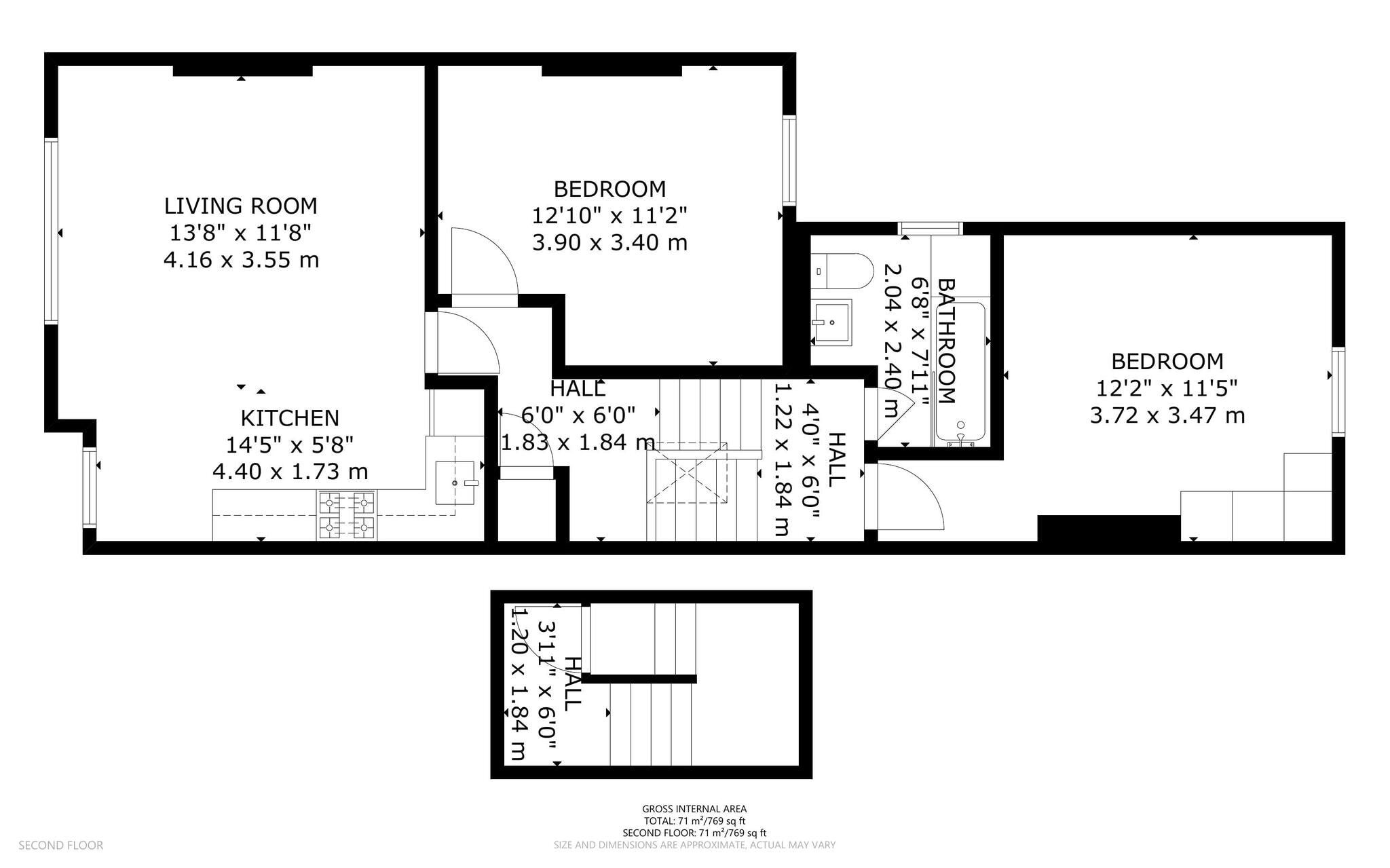 Oakhurst Grove, London floorplan