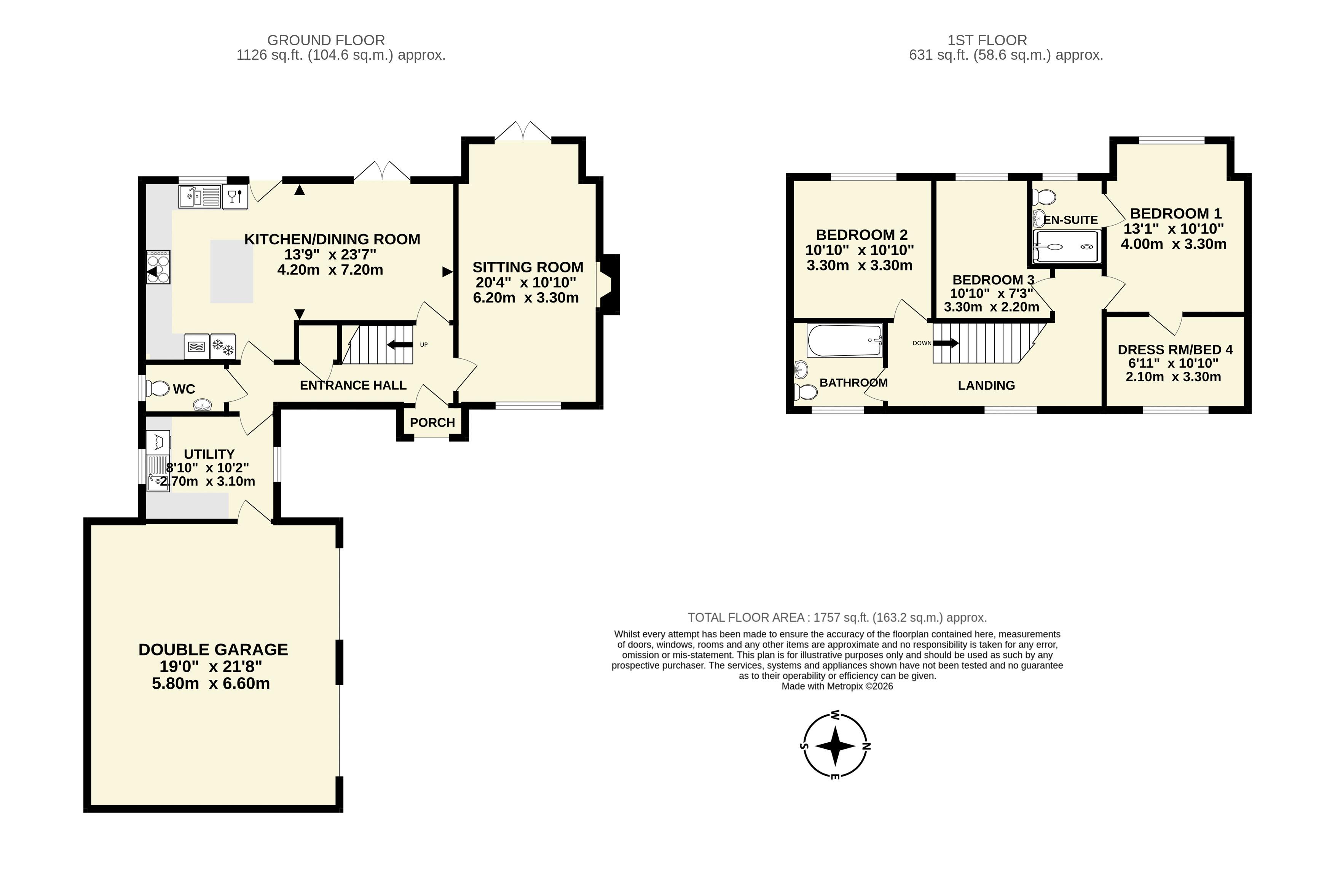 The Holt, 1 Little Otters, Back Lane, Sidmouth floorplan