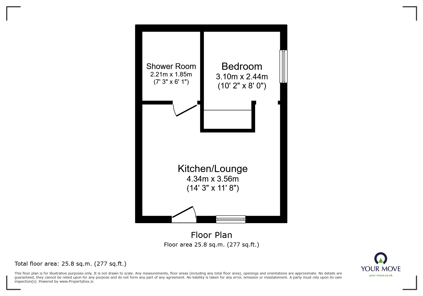 64, Heathlands Grange, Staffordshire floorplan