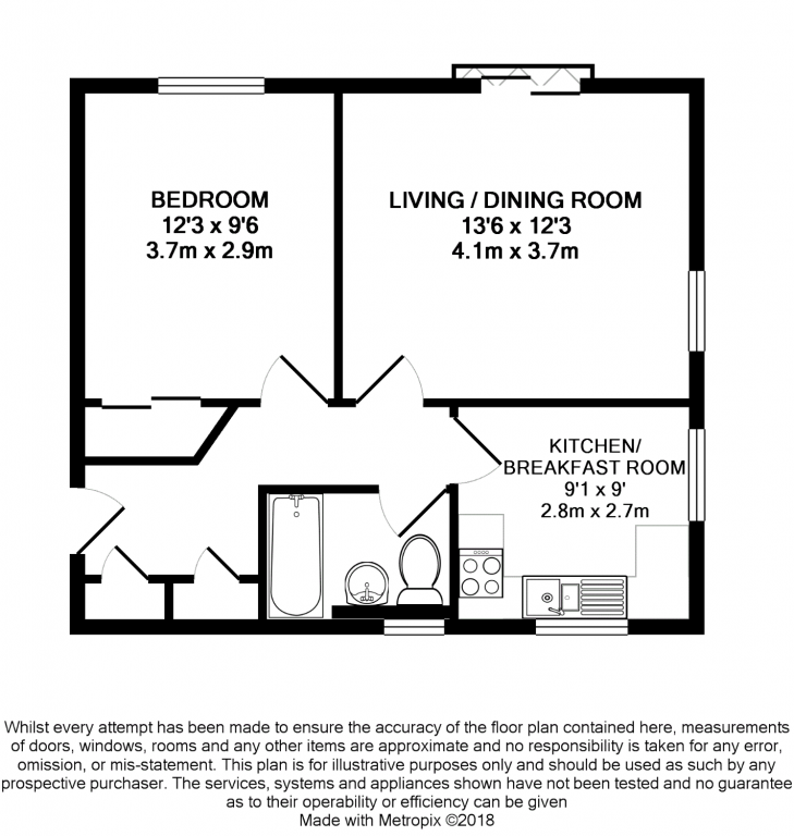 1 Bedrooms Flat for sale in Collingwood, Farnborough GU14