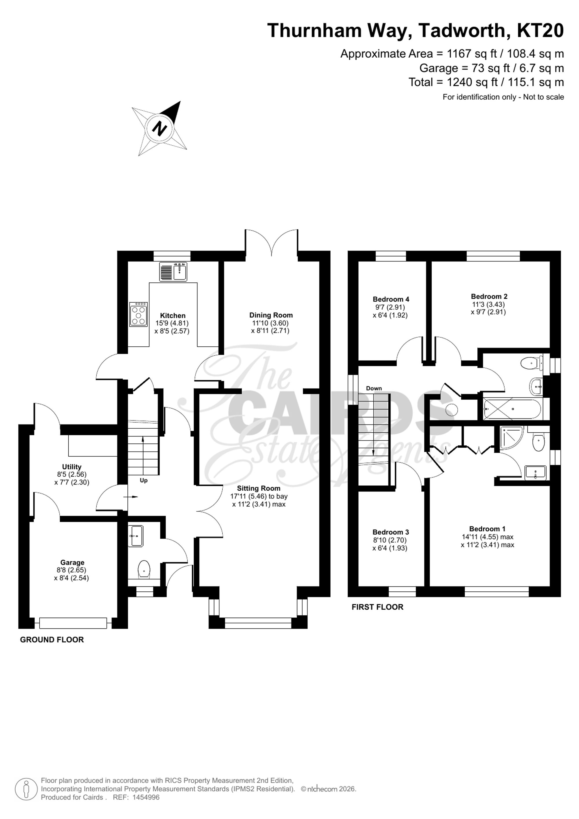 12 Thurnham Way, Tadworth floorplan